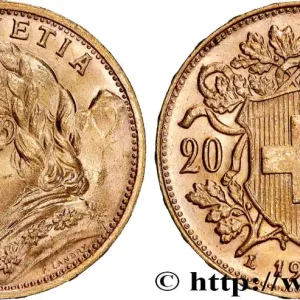 Produit De Marque OR, PALLADIUM ET PLATINE INVESTISSEMENT 20 Francs "Vreneli" 1935 Berne fwo_867704 Monde