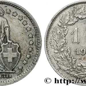 Offre Exclusive SUISSE 1 Franc Helvetia 1943 Berne - B fwo_868468 Monde