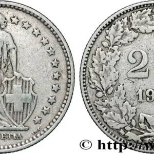 Bon Marché SUISSE 2 Francs Helvetia 1920 Berne - B fwo_868494 Monde