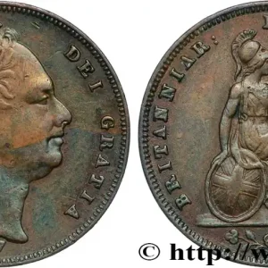 Promotion ROYAUME-UNI 1 Farthing Guillaume IV / Albion 1837 fwo_868554 Monde