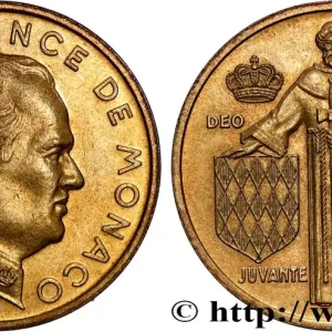 Top Vente MONACO 10 Centimes Rainier III 1976 Paris fwo_870334 Monde