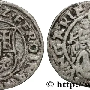 HONGRIE - ROYAUME DE HONGRIE - RODOLPHE II DE HABSBOURG Denier Ferdinand Ier de Habsbourg 1552 Kremnitz fwo_871913 Monde Gros Lot