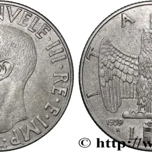 Satisfait Ou Remboursé ITALIE 1 Lire Victor-Emmanuel III an XVIII 1939 Rome fwo_873944 Monde