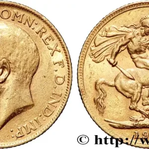 OR, PALLADIUM ET PLATINE INVESTISSEMENT 1 Souverain Georges V 1912 Londres fwo_877061 Monde Quantité Limitée