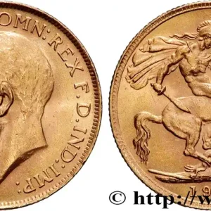 OR, PALLADIUM ET PLATINE INVESTISSEMENT 1 Souverain Georges V 1928 Afrique du Sud fwo_877110 Monde Gros Lot