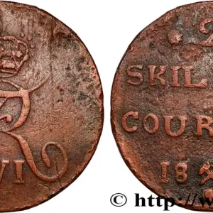 Vente Directe NORVÈGE 2 Skilling Frédéric VI 1810 Kongsberg fwo_879590 Monde