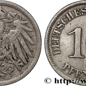 Acheter En Ligne ALLEMAGNE 10 Pfennig aigle héraldique 1907 Berlin fwo_879840 Monde
