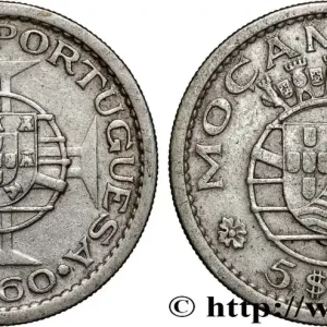 Édition Limitée MOZAMBIQUE 5 Escudos colonie portugaise du Mozambique 1960 fwo_880014 Monde