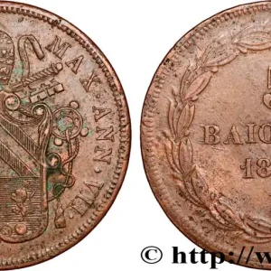 Meilleure Vente VATICAN ET ÉTATS PONTIFICAUX 5 Baiocchi frappé au nom de Pie IX an VI 1852 Rome fwo_981145 Monde