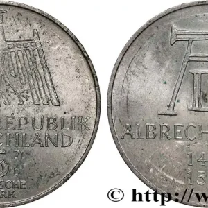 Tendance ALLEMAGNE 5 Mark / Albrecht Dürer 1971 Munich fwo_822914 Monde