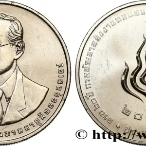 THAÏLANDE 20 Baht BE 2556 60 ans des énergies renouvelables 2013 fwo_849706 Monde En Vogue