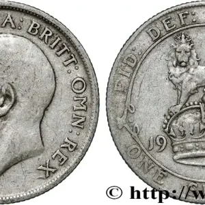 Promotion Saisonnière ROYAUME-UNI 1 Shilling Georges V 1916 fwo_858271 Monde