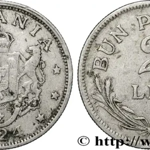 Achat Immédiat ROUMANIE 2 Lei 1924 Bruxelles fwo_858459 Monde
