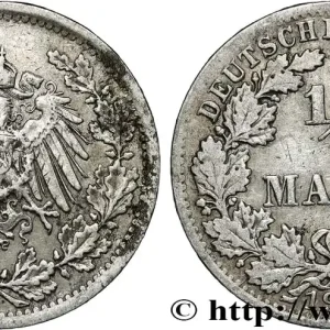 ALLEMAGNE 1/2 Mark Empire aigle impérial 1906 Berlin fwo_858621 Monde Certifié