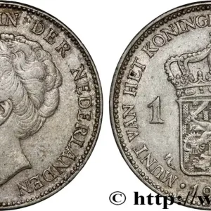Exclusif PAYS-BAS 1 Gulden Wilhelmina 1929 fwo_862194 Monde