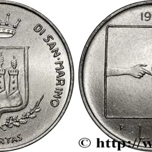 SAINT-MARIN 10 Lire “la Guerre Nucléaire” 1983 Rome fwo_864653 Monde Offre Spéciale