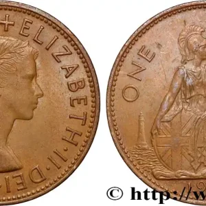 Produit De Marque ROYAUME-UNI 1 Penny Elisabeth II 1967 fwo_867904 Monde