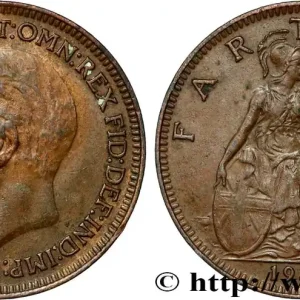 ROYAUME-UNI 1 Farthing Georges V 1933 fwo_868677 Monde Meilleure Qualité