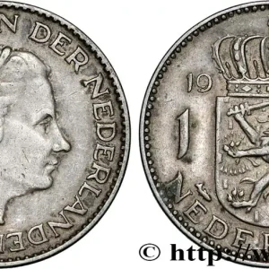 Prix Choc PAYS-BAS 1 Gulden Juliana 1955 Utrecht fwo_868732 Monde