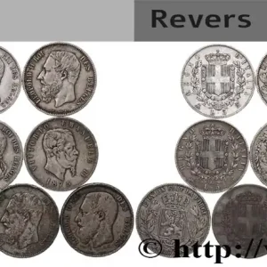 Prix Choc ARGENT D'INVESTISSEMENT Lot de 10 écus de 5 Francs Union Latine n.d. fwo_874331 Monde