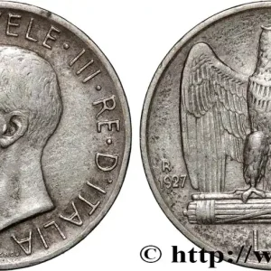 Dernier Modèle ITALIE 5 Lire Victor Emmanuel III 1927 Rome fwo_875919 Monde
