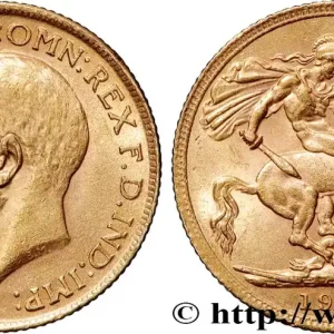 OR, PALLADIUM ET PLATINE INVESTISSEMENT 1 Souverain Georges V 1912 Londres fwo_877062 Monde Produit De Marque