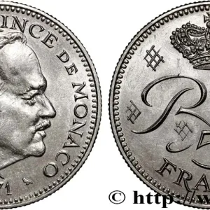 Populaire MONACO 5 Francs Rainier III 1971 Paris fwo_877553 Monde