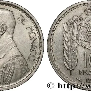 MONACO 10 Francs Louis II 1946 Paris fwo_881240 Monde Premium