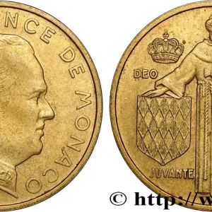Prix Choc MONACO 20 Centimes Rainier III 1962 Paris fwo_881547 Monde