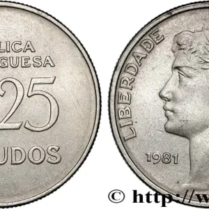 Marque PORTUGAL 25 Escudos “liberté et démocratie” 1981 fwo_882209 Monde