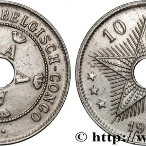 Acheter En Ligne CONGO BELGE 10 Centimes Albert Ier 1921 Bruxelles fwo_882215 Monde