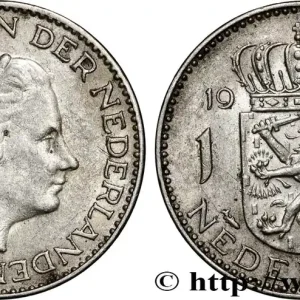 PAYS-BAS 1 Gulden Juliana 1957 fwo_882320 Monde Super Prix