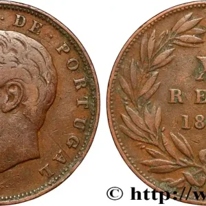 PORTUGAL 10 Réis Louis Ier (Luis) 1884 fwo_882352 Monde Offre Spéciale
