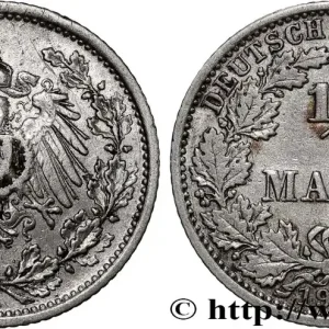 ALLEMAGNE 1/2 Mark Empire aigle impérial 1905 Berlin fwo_882381 Monde Quantité Limitée