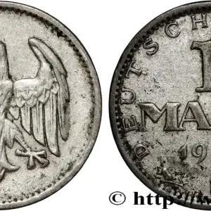 Achat Immédiat ALLEMAGNE 1 Mark aigle 1924 Stuttgart fwo_882580 Monde