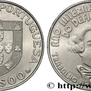 PORTUGAL 100 Escudos année internationale des handicapés 1981 fwo_690290 Monde Dernier Modèle