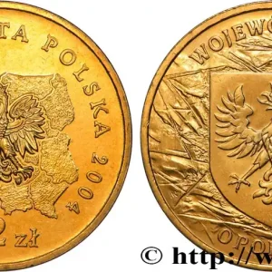 Commande En Gros POLOGNE 2 Zlote Voïvodie d’Opole 2004 Varsovie fwo_821537 Monde