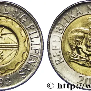 PHILIPPINES 10 Pisos sceau de la Banque Centrale des Philippines / Apolinario Marini et Andres Bonifacio 2006 fwo_824268 Monde Original