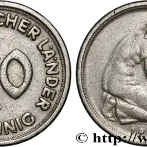 Top Vente ALLEMAGNE 50 Pfennig “Bank deutscher Länder” 1949 Karlsruhe - G fwo_840295 Monde