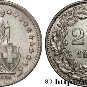 Tendance SUISSE 2 Francs Helvetia 1941 Berne - B fwo_854765 Monde