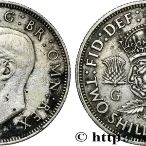 ROYAUME-UNI 1 Florin (2 Shillings) Georges VI 1937 fwo_858237 Monde Offre Limitée