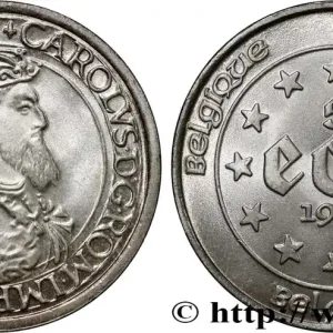 BELGIQUE 5 Ecu Charles Quint 1987 fwo_860209 Monde Solde