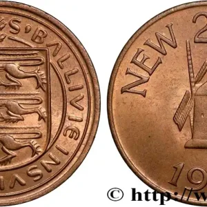 Solde GUERNESEY 2 New Pence 1971 fwo_860501 Monde