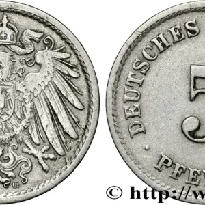 Vente Flash ALLEMAGNE 5 Pfennig 1904 Karlsruhe fwo_860927 Monde