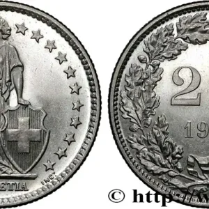 Promotion SUISSE 2 Francs Proof Helvetia 1978 Berne - B fwo_868552 Monde