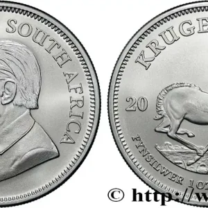 ARGENT D'INVESTISSEMENT 1 Oz - 1 Krugerrand Paul Kruger 2023 Prétoria fwo_871477 Monde Solde