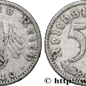 ALLEMAGNE 50 Reichspfennig 1940 Berlin fwo_872326 Monde Certifié