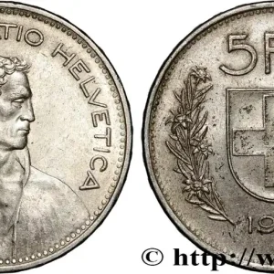 Satisfait Ou Remboursé SUISSE 5 Francs Berger des alpes 1965 Berne - B fwo_884263 Monde