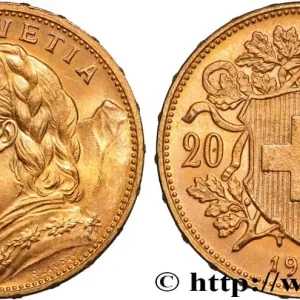 Solde OR, PALLADIUM ET PLATINE INVESTISSEMENT 20 Francs "Vreneli" 1915 Berne fwo_884417 Monde