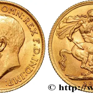 OR, PALLADIUM ET PLATINE INVESTISSEMENT 1 Souverain Georges V 1914 Londres fwo_884612 Monde Bon Plan